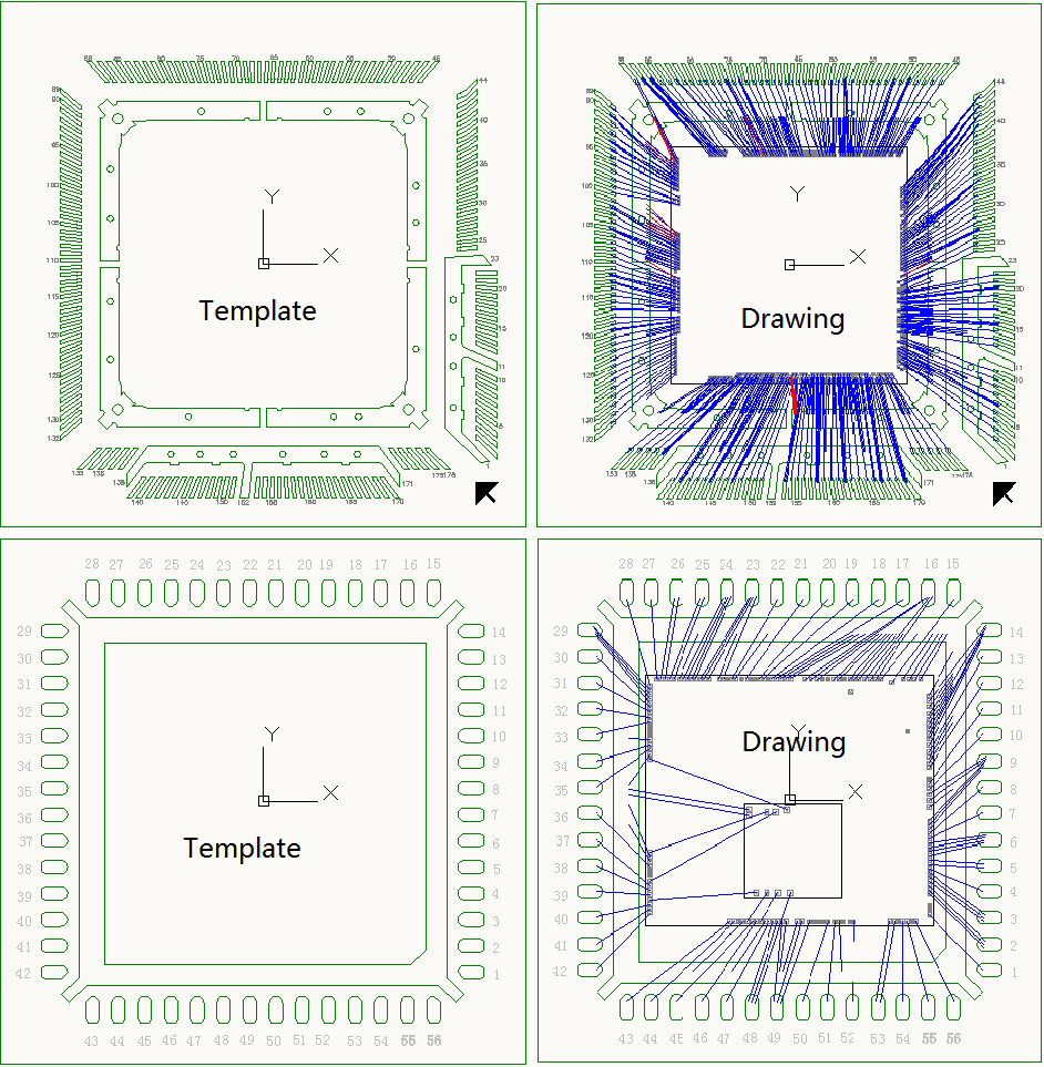 Template and Drawing