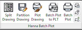 Menu of Hanna Batch Plot